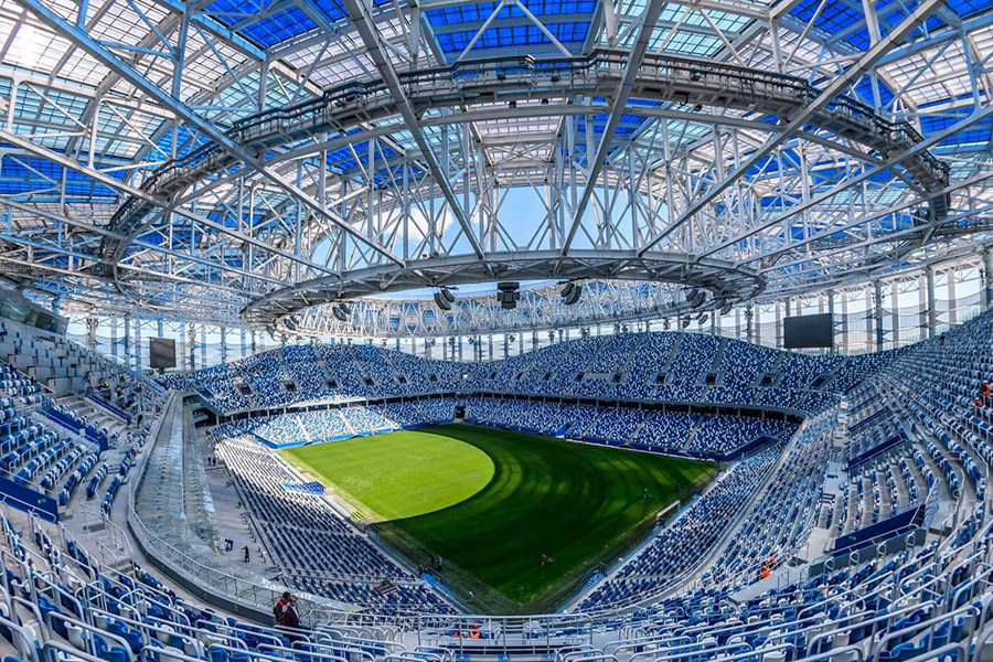 肥城篮球场网架案例